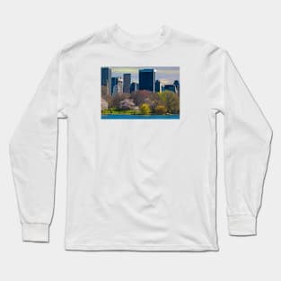 Springtime Arrives In Central Park, New York, USA Long Sleeve T-Shirt